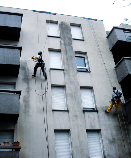 Travaux de rénovation / Ravalement de façades / AcroBat