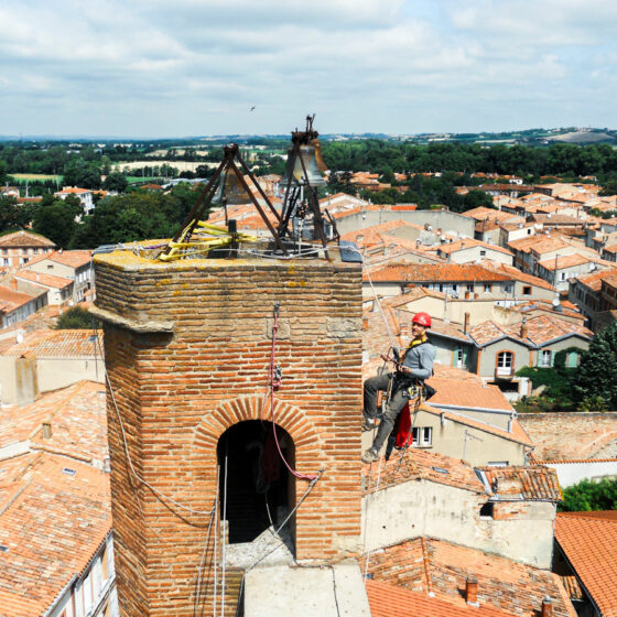 Travaux en hauteur accès difficile cordiste avec Acrobat Travaux sur Vieille-Toulouse, Lacroix-Falgarde, Pechbusque, Aureville, Auzeville
