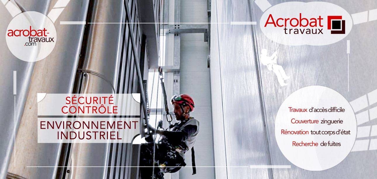 Nous sommes missions pour des interventions en environnement industriel sur des structures en acteur ou en accès difficile sur Toulouse et sa région